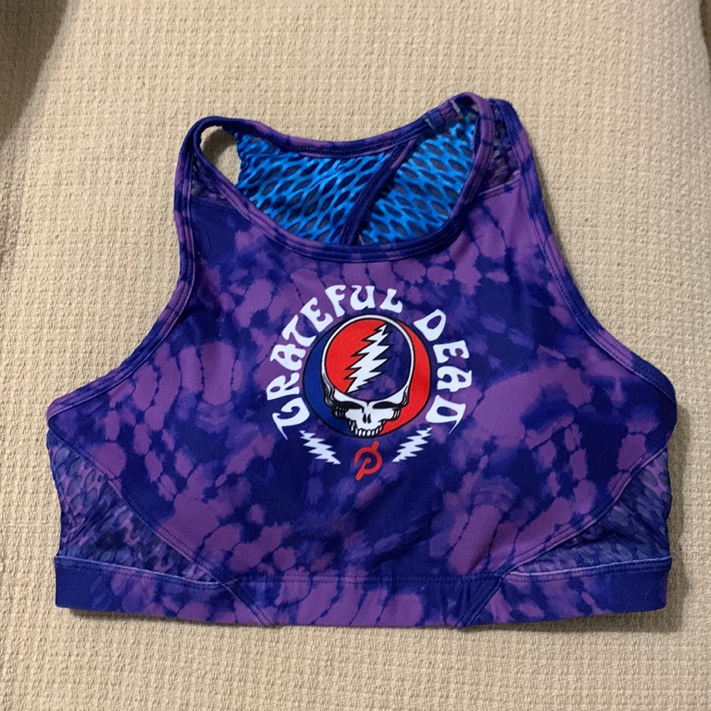 Peloton Grateful Dead High-Neck Sports Bra